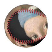 ヨハネス・ヴェルミーア – パールイヤリングを持つ女の子 野球ボール (正面左)