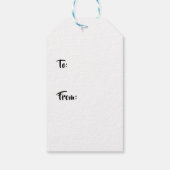 ヨハネス・ヴェルミーア – ミルクメイド ギフトタグ (裏面)