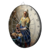 ヨハネス・ヴェルミーア – ミルクメイド ダーツボード (正面右)