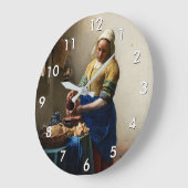 ヨハネス・ヴェルミーア – ミルクメイド ラージ壁時計 (傾斜)