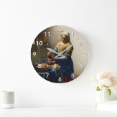 ヨハネス・ヴェルミーア – ミルクメイド ラージ壁時計 (ホーム)