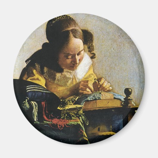 ヨハネス・ヴェルメーアのレーケメーカー(1670年頃) マグネット (正面)
