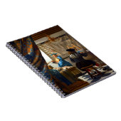 ヨハネス・ヴェルメーアの絵画芸術 ノートブック (右側)