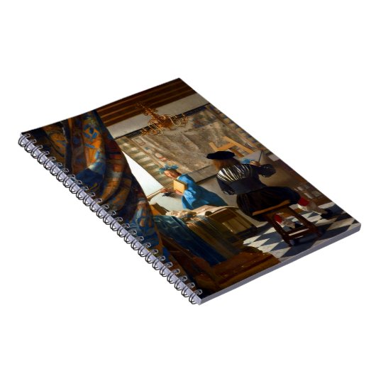 ヨハネス・ヴェルメーアの絵画芸術 ノートブック (右側)