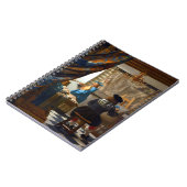 ヨハネス・ヴェルメーアの絵画芸術 ノートブック (左側)