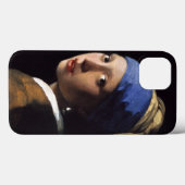 ヨハネス・ヴェルメールの真珠のイヤリングを持つ少女 Case-Mate iPhoneケース (裏面 (横))