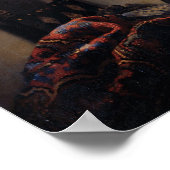 ヨハネス・ヴェルメ読ールの手紙 ポスター (角)