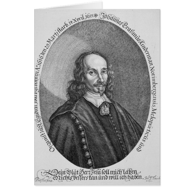 ヨハネスErasmus Kindermann (正面)