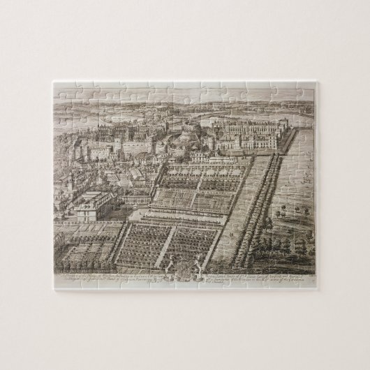 ヨハネスKip (c.1652-1が刻むWindsorの城 ジグソーパズル (横)