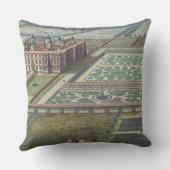 ヨハネスKip (c.1652-1722)が刻む長いLeate クッション (裏面)