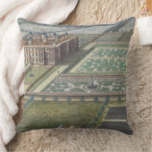 ヨハネスKip (c.1652-1722)が刻む長いLeate クッション (ブランケット)