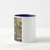 ヨハネスVermeerの地理学者(1669年頃) マグカップ (中央)