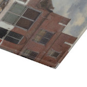 ヨハネスVermeer著デルフトの家の眺め カッティングボード (角)