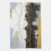 ヨハネスVermeer著デルフトの眺め キッチンタオル (縦)