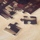 ヨハネスVermeer著絵画の芸術 ジグソーパズル (側面)