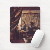 ヨハネスVermeer著絵画の芸術 マウスパッド (マウス)