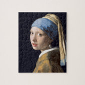 ヨハネスVermeer -真珠のイヤリングを持つ女の子 ジグソーパズル (縦)