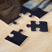 ヨハネスVERMEER -真珠のイヤリング1665年を持つ女の子 ジグソーパズル (側面)