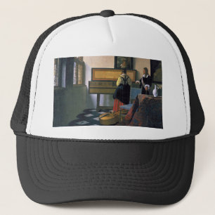 ヨハネスVermeer -音楽のレッスン キャップ