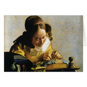 ヨハネスVermeer Lacemaker (1670年頃)