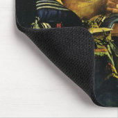 ヨハネスVermeer Lacemaker (1670年頃) マウスパッド (コーナー)