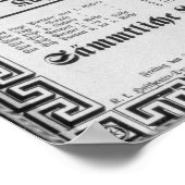 ヨハネ広告によるポスターの死のフランダース ポスター (角)