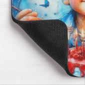 ヨハネ食べのケーキ～誕生日の挨拶～ マウスパッド (コーナー)