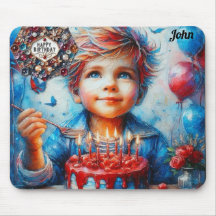 ヨハネ食べのケーキ～誕生日の挨拶～