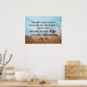 ヨハネ10:10わたしが来彼らは命を持つだろう ポスター (キッチン)