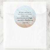 ヨハネ10:10わたしが来彼らは命を持つだろう ラウンドシール (バッグ)