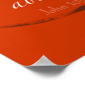 ヨハネ10:10 – 自分の色を選択!カスタマイズ可能 ポスター (角)