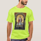 ヨハネ10:11モザイクアート Tシャツ (正面)