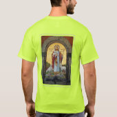 ヨハネ10:11モザイクアート Tシャツ (裏面)