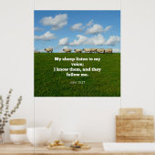 ヨハネ10:27, ポスター (キッチン)