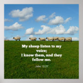 ヨハネ10:27, ポスター (正面)