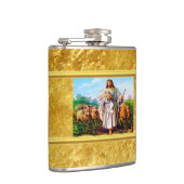 ヨハネ10:7-21わたしは良き羊飼いだ フラスク (右)