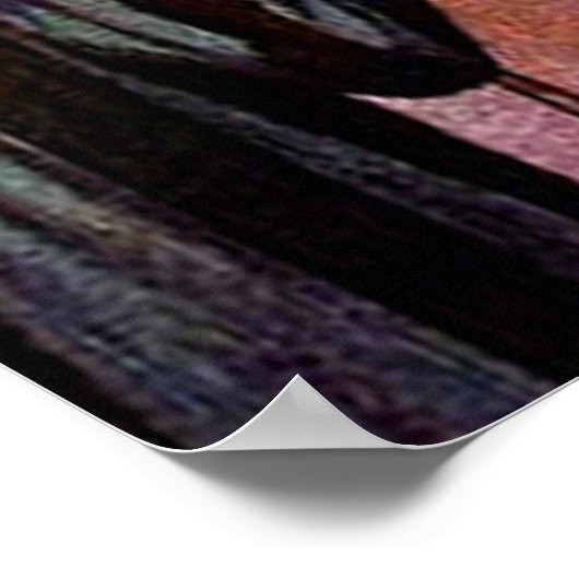 ヨハネ11:55-57過ぎ越しにエルサレムに上りなさい ポスター (角)