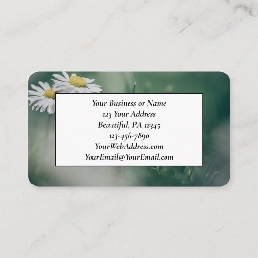 ヨハネ13:34わたしは、あなたがたに愛したように、互いに愛し合いなさい 名刺 (裏面)