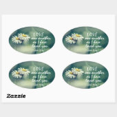 ヨハネ13:34わたしは、あなたがたに愛したように、互いに愛し合いなさい 楕円形シール (シート)