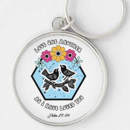 ヨハネ13:34 キーホルダー