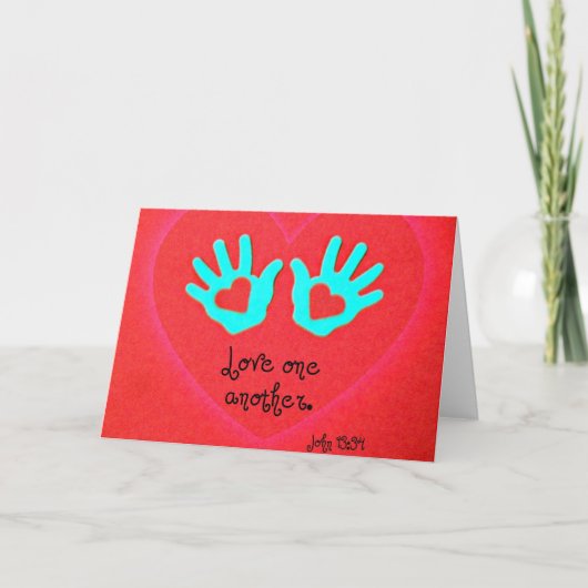 ヨハネ13:34 シーズンカード (正面)