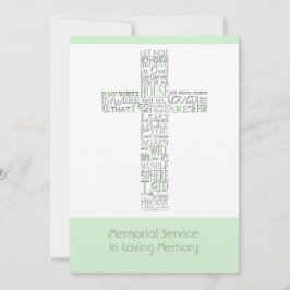 ヨハネ14追悼祭10の聖句 招待状