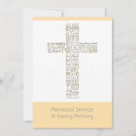 ヨハネ14追悼祭11の聖句 招待状