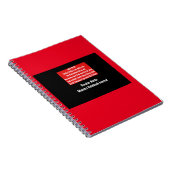 ヨハネ14:12 Bible Verse 素晴らし Works Notebook ノートブック (右側)