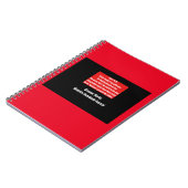 ヨハネ14:12 Bible Verse 素晴らし Works Notebook ノートブック (左側)
