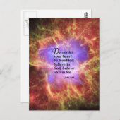 ヨハネ14:1 ポストカード (正面/裏面)