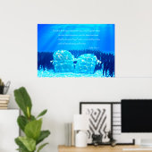 ヨハネ14:21 ポスター (ホームオフィス)