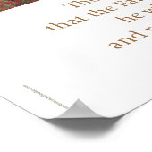 ヨハネ14:26聖霊確認ポスター ポスター (角)