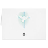 ヨハネ14:27わたしはあなた離れと共に平和を誓う，バイブル・カード (裏面横)