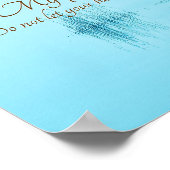 ヨハネ14:27イエスの言葉は、「わたしはあなた離れと平和あれ」。 ポスター (角)